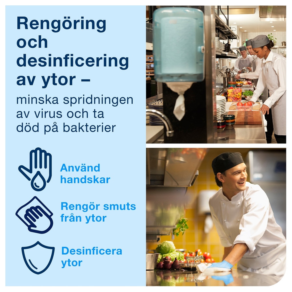 Dispenser Tork M3 Reflex® Mini vit