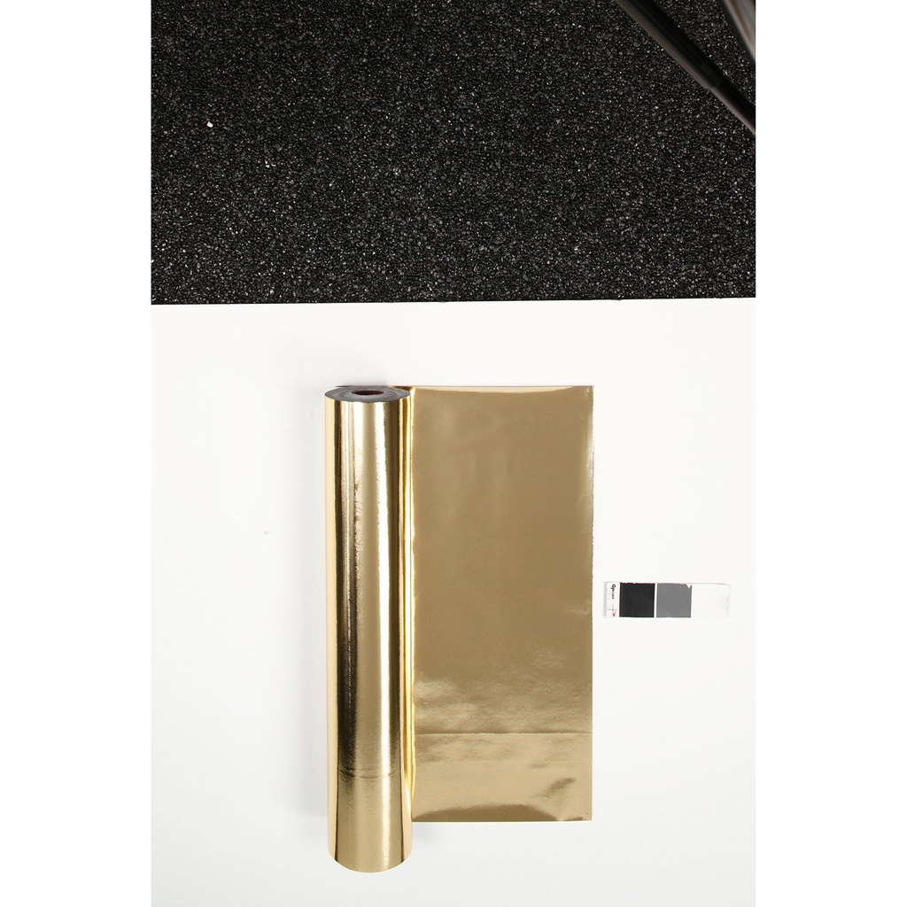 Presentpapper Guld blankt 100 Meter