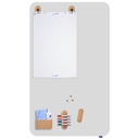 Magnetisk taveltorkare whiteboard FSC-märkt trä
