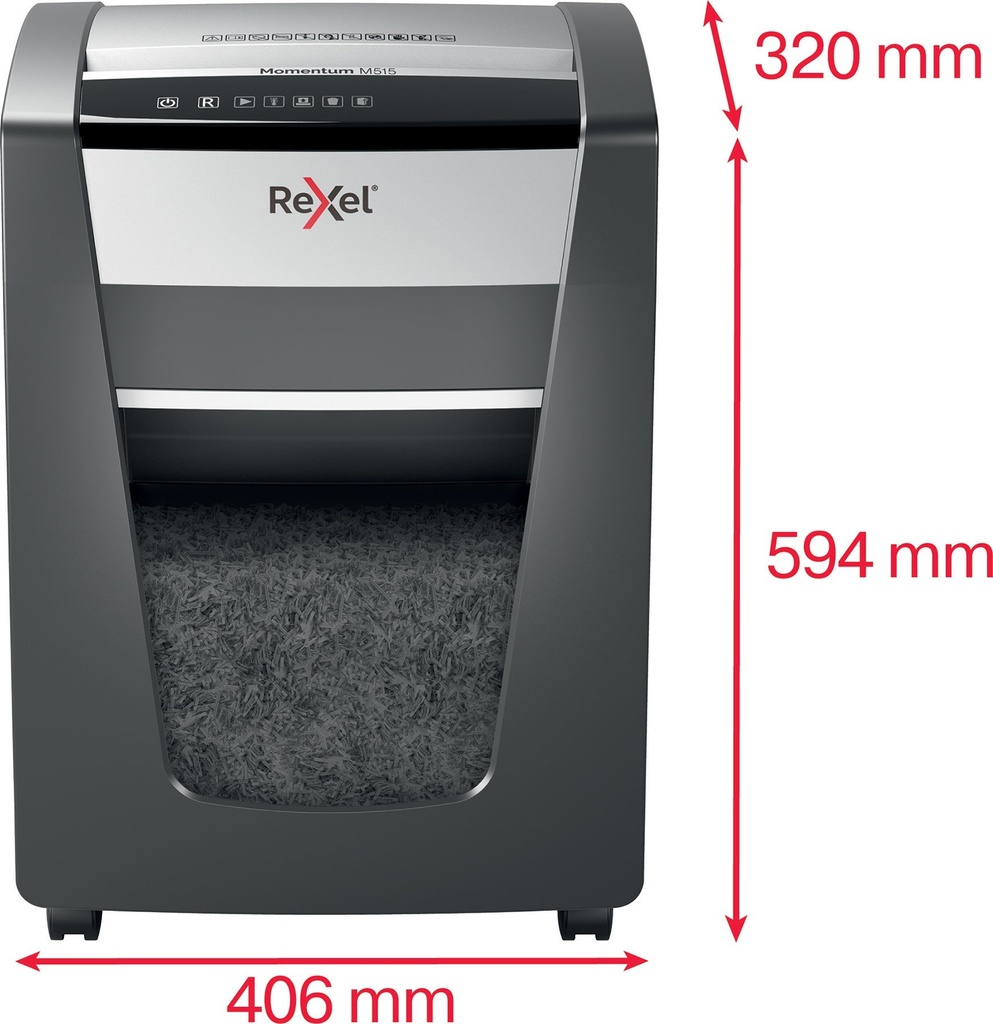 Dokumentförstörare Rexel Momentum M515 P5