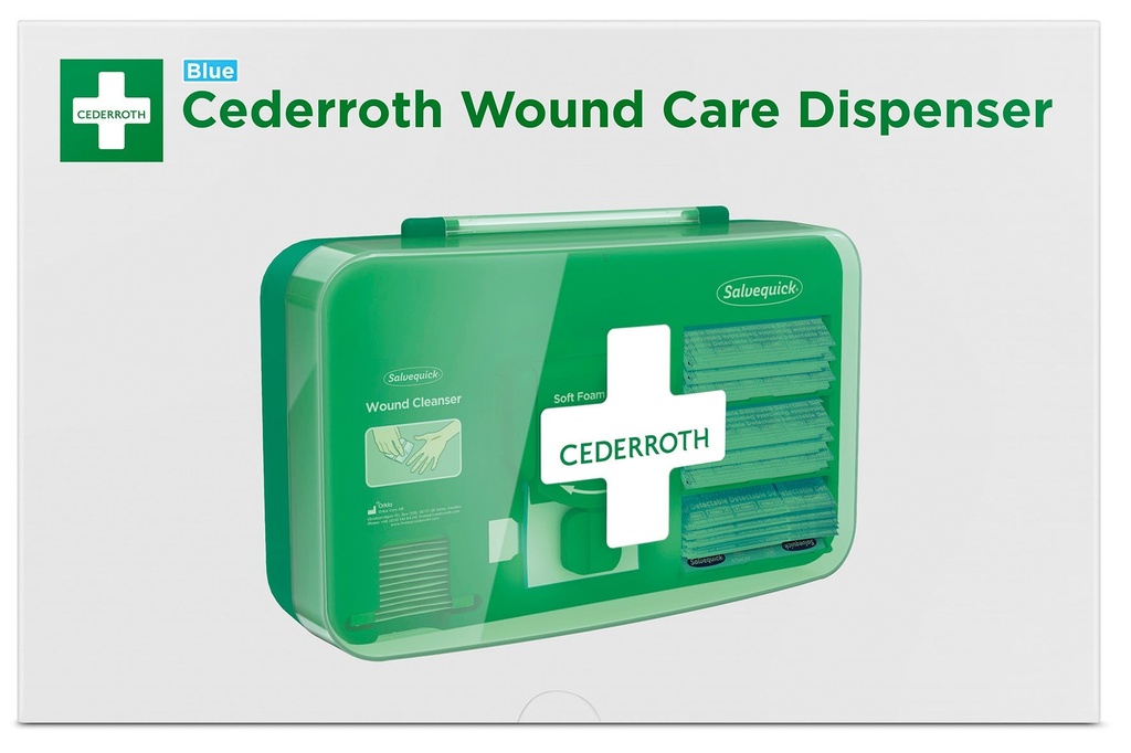 Sårvård Wound Care Dispenser Blue Cederroth