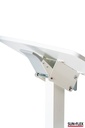 Bord manuellt Easydesk Pro 60x52 cm vit Sun-Flex