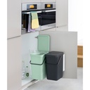 Sort&Go Väggmonteringsbar 2x12 l