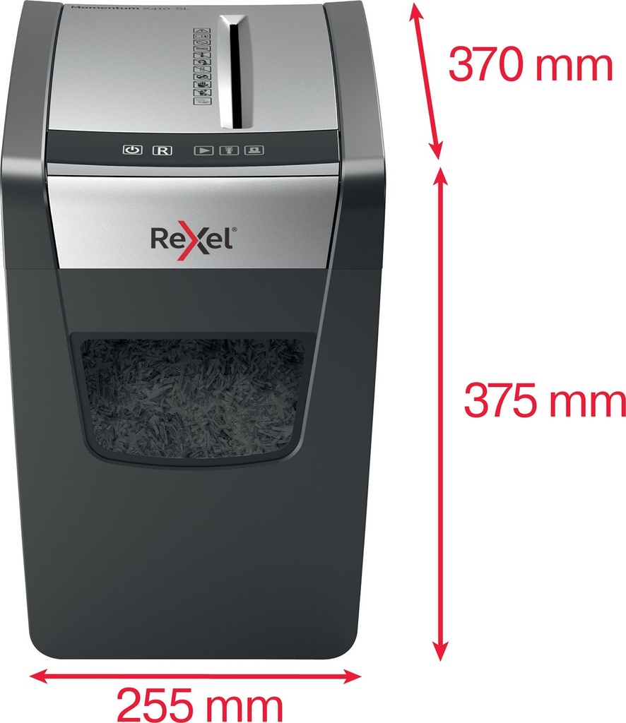 Dokumentförstörare Rexel Momentum X410-SL P-4