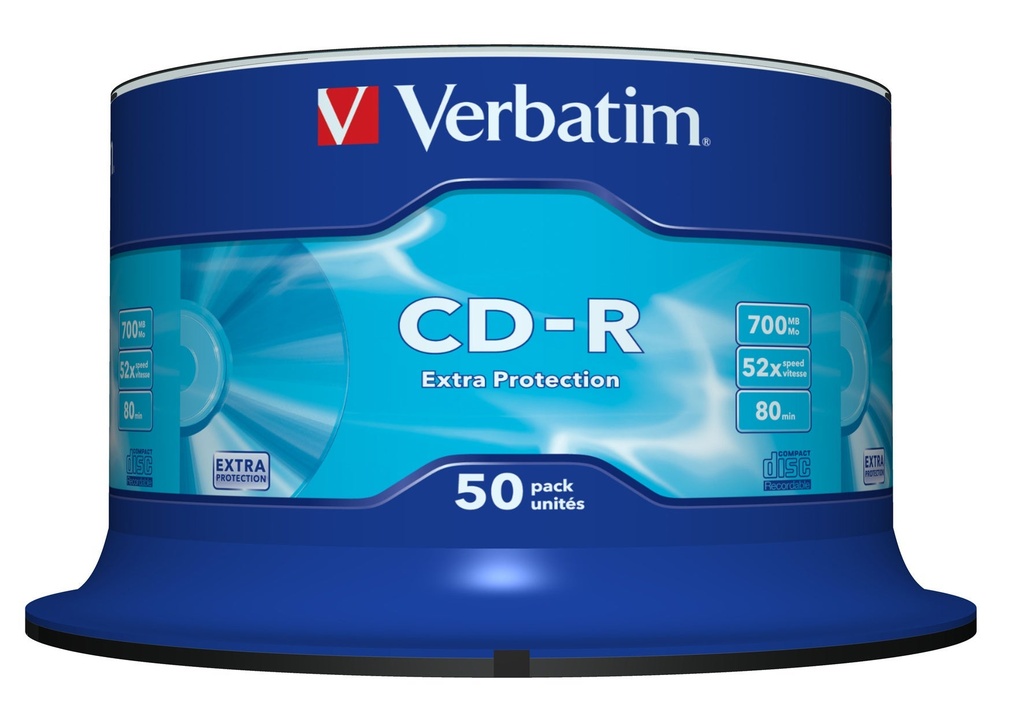 CD-R Verbatim Cakebox 50 st/fp