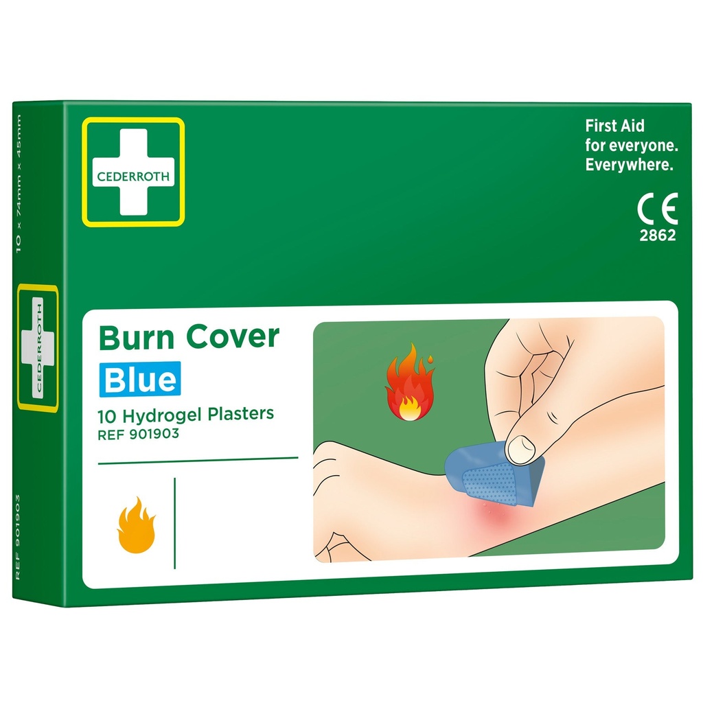 Plåster BurnCover Cederoth 10 st/fp