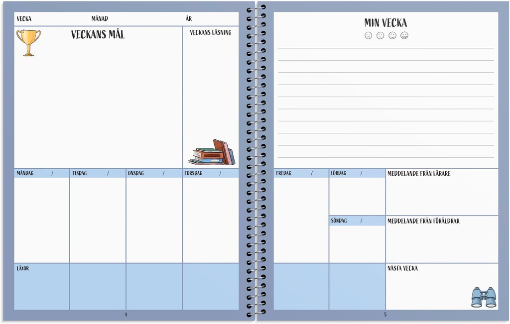 Kalender Min Elevdagbok