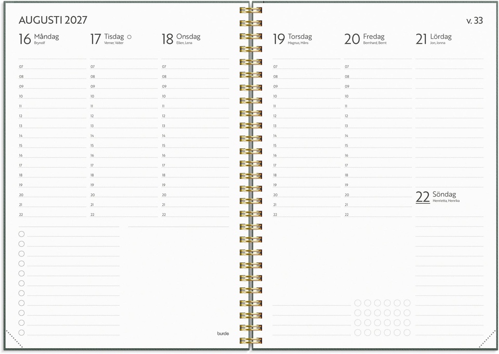 Life Planner Do more 2027 Burde