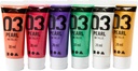 Akrylfärg metal 6 x 20 ml