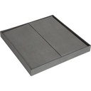 Förvaringsbox Bigso Levi canvas grå