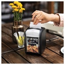 Dispenserservett Tork N14 2-lag vit 6x720 st