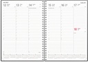 Kalender 2027 Weekly A5 beige konstläder Burde