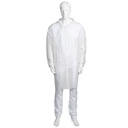 Besöksrock Nonwoven L/XL 10-pack vit Abena