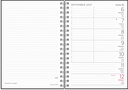 Liten Veckokalender 2027 refill Burde