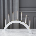 Ljusstake Gillian vit