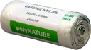 Soppåse Polynature 30 liter vit 25/rulle