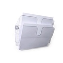 Broschyrställ vägg 2A4L magnetiskt transparent 2-pack
