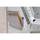 Broschyrställ vägg 2A4L magnetiskt transparent 2-pack