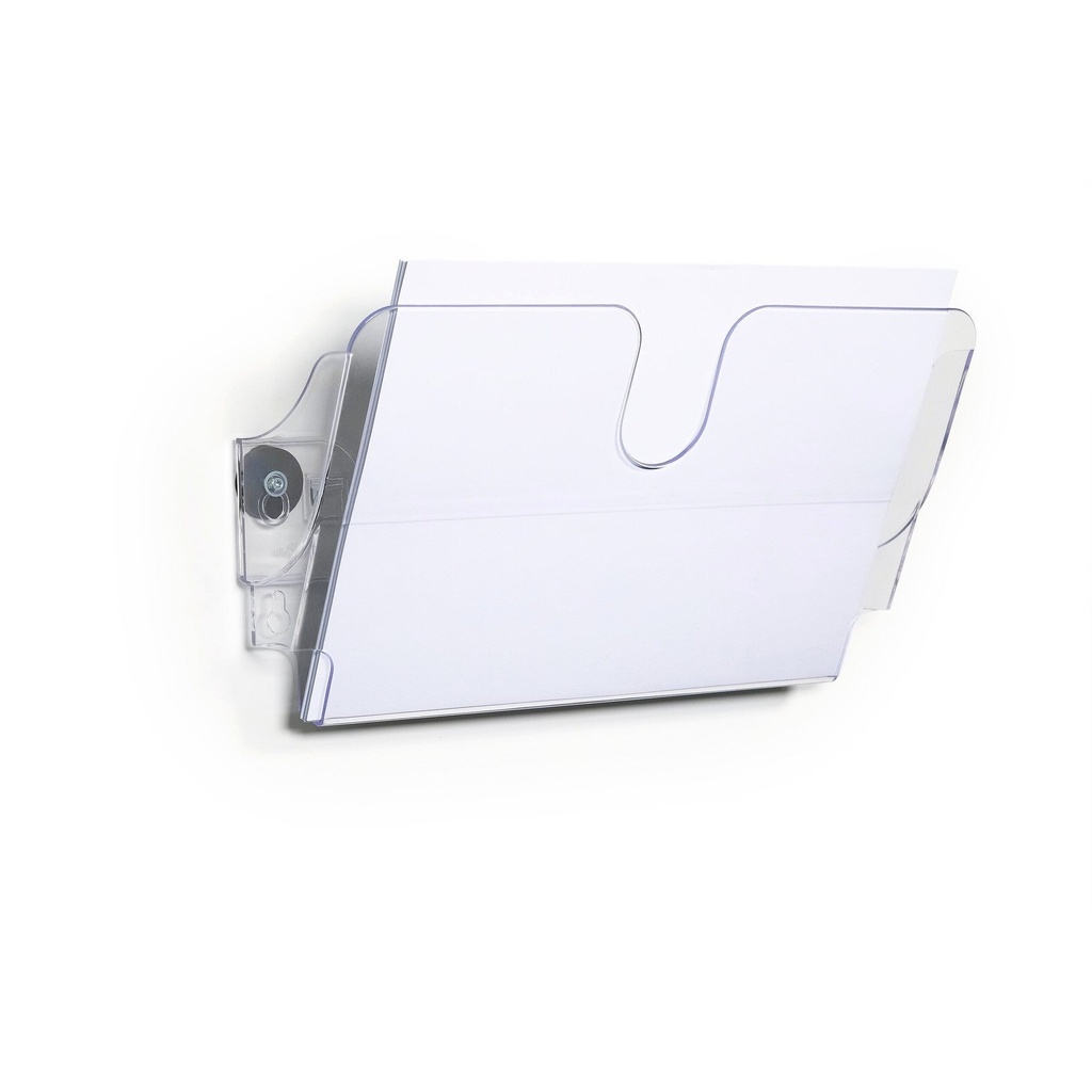 Broschyrställ Vägg A4L magnetiskt transparent