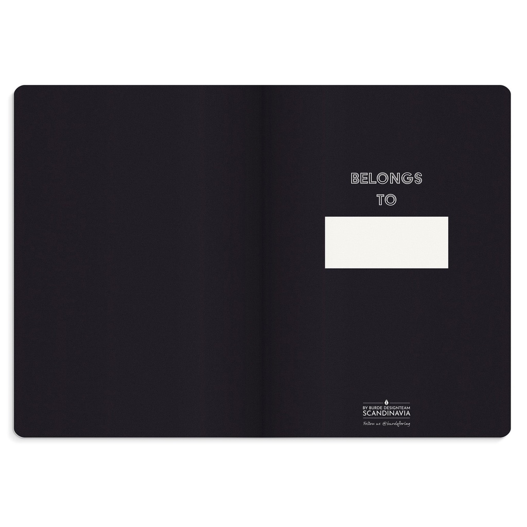 Anteckningsbok Deluxe A5 svart
