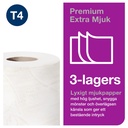 Toalettpapper Tork Premium Extra Mjukt 3-lager 56 rullar/bal