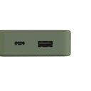 Powerbank 10000mAh USB-C+A Grön