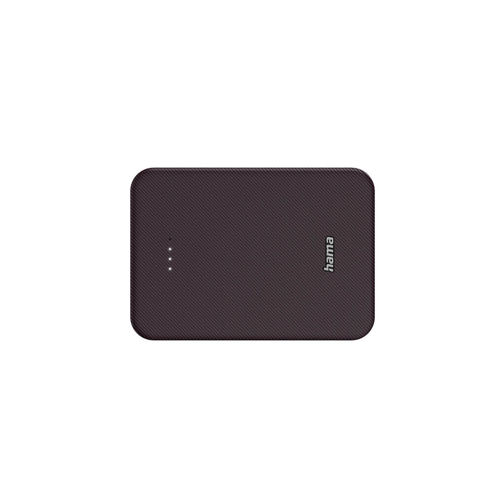 Powerbank 10000mAh USB-C+A Plommon