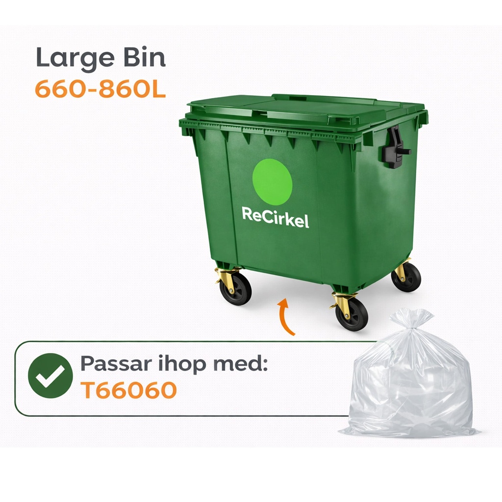 Insatssäck 660 liter 60 my