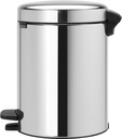 Pedalhink NewIcon Borstadstål 5 liter Brabantia
