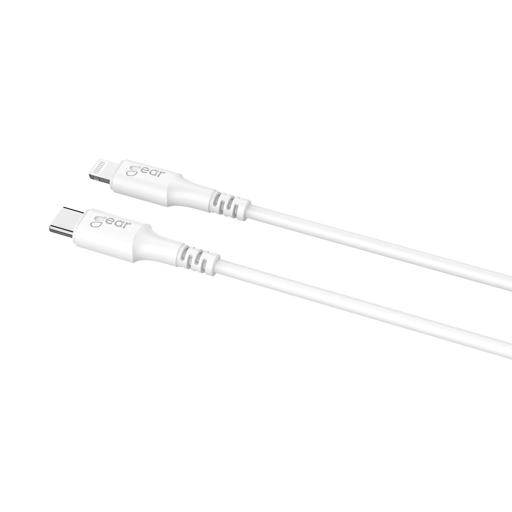 Laddkabel USB-C till Lightning 2 m MFI C94 vit