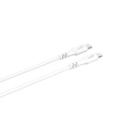 Laddkabel USB-C till Lightning 1 m MFI C94 vit