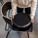 Balans- och massagekudde Ø 25 cm svart