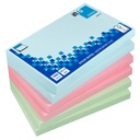Notisblock Info Inspiration 75x125 mm pastell 6-pack