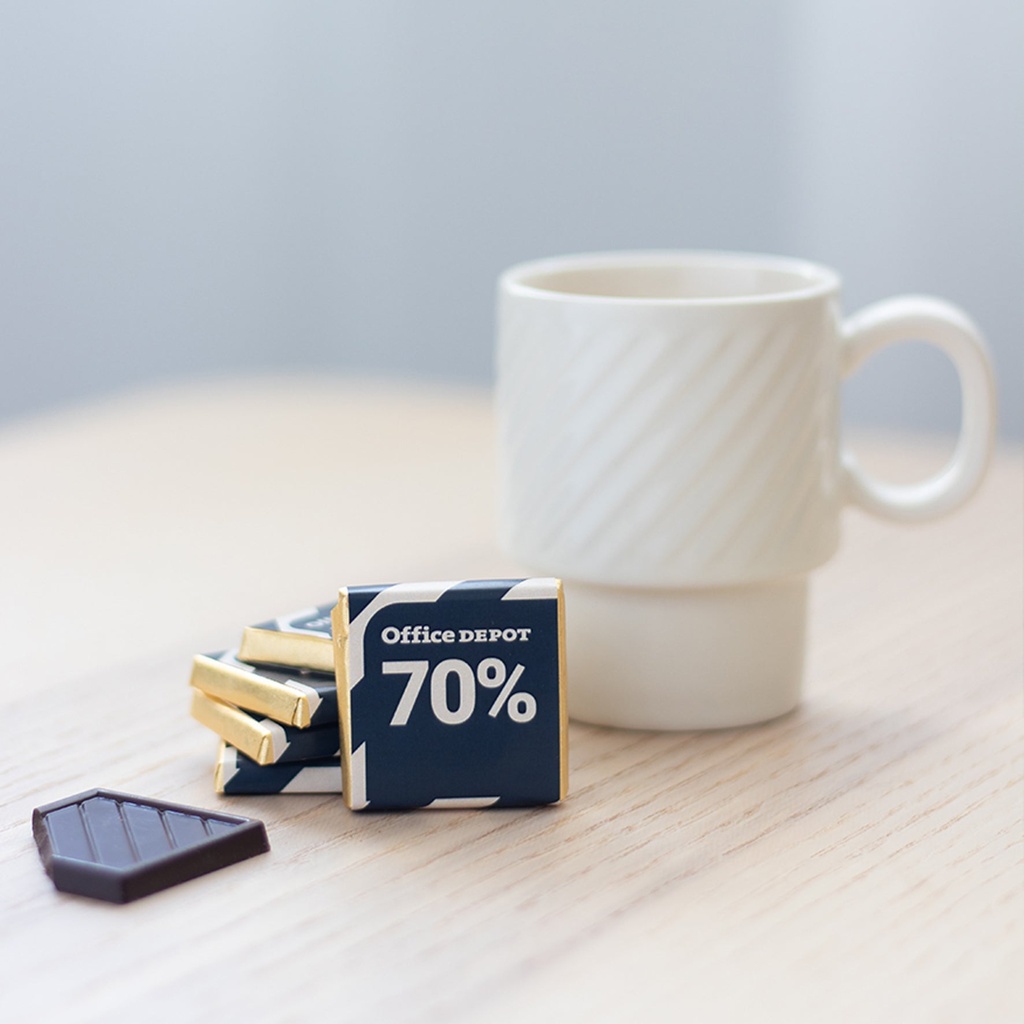 Choklad mörk 70% 5 g 75-pack