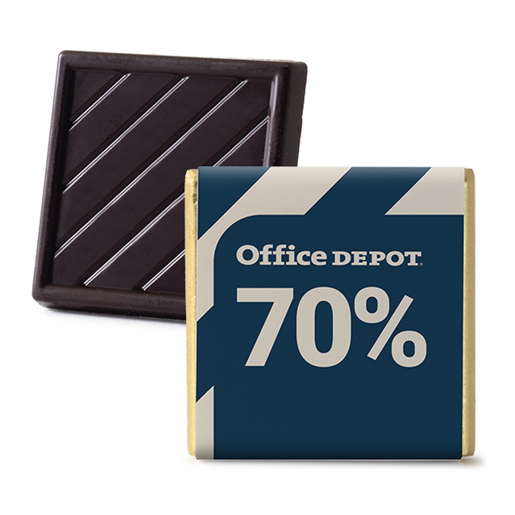 Choklad mörk 70% 5 g 75-pack