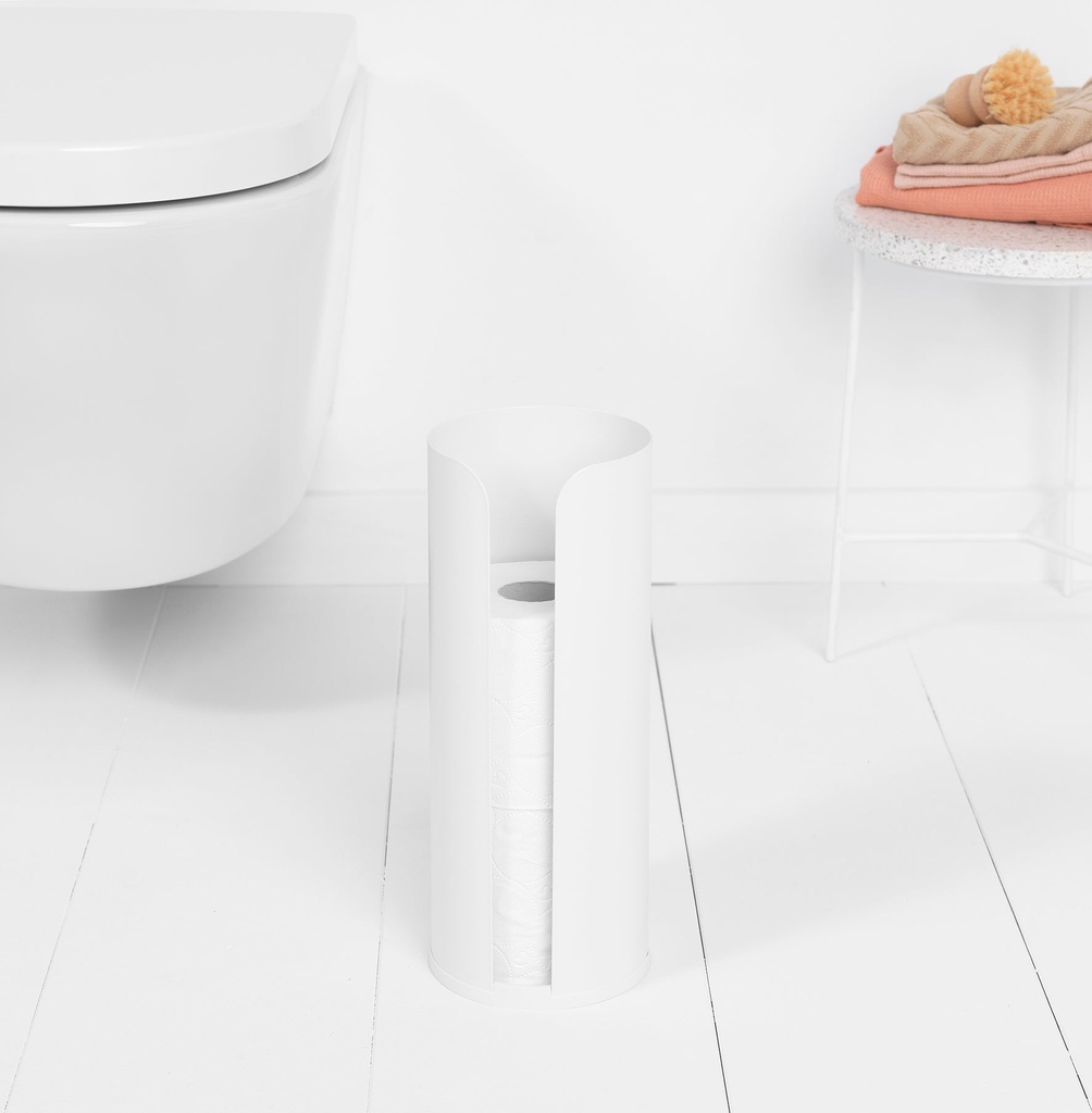 Toalettrullebehållare vit Brabantia