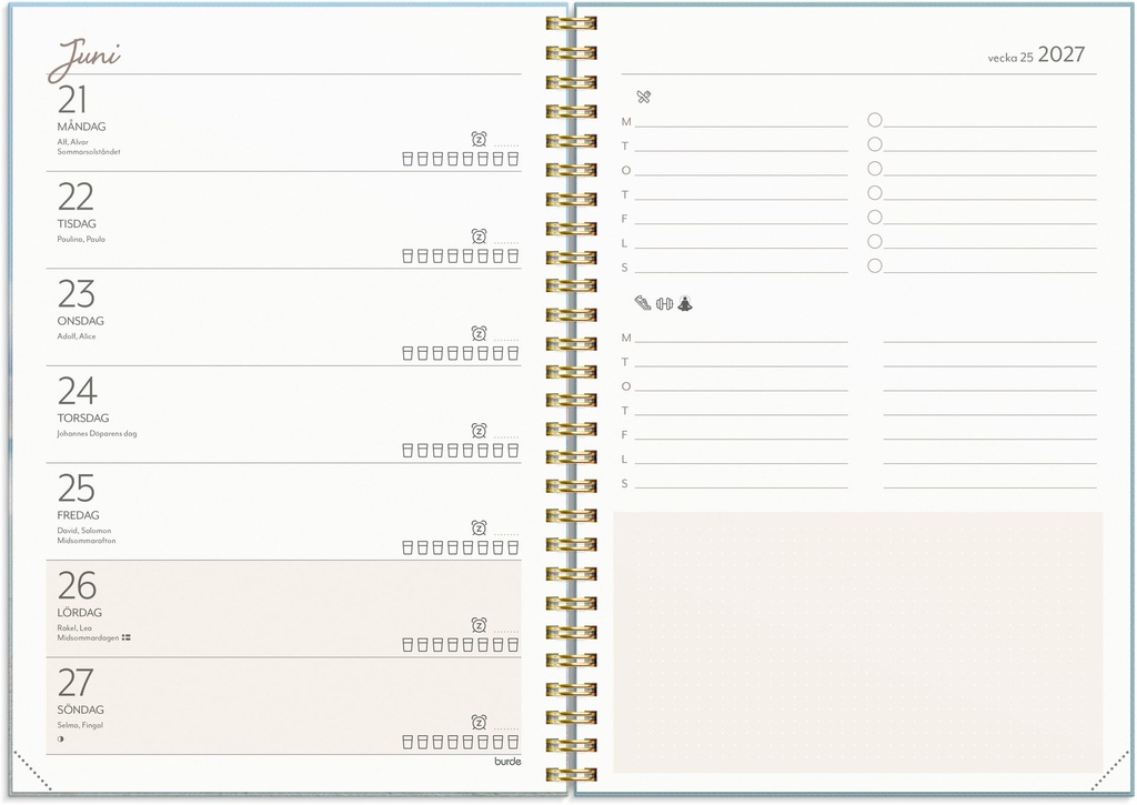 Life Planner Feel good 2027 Burde