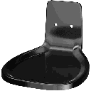 Droppskydd S1/S4 till dispenser svart