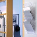 Flexifack  6-fack liggande  transparent