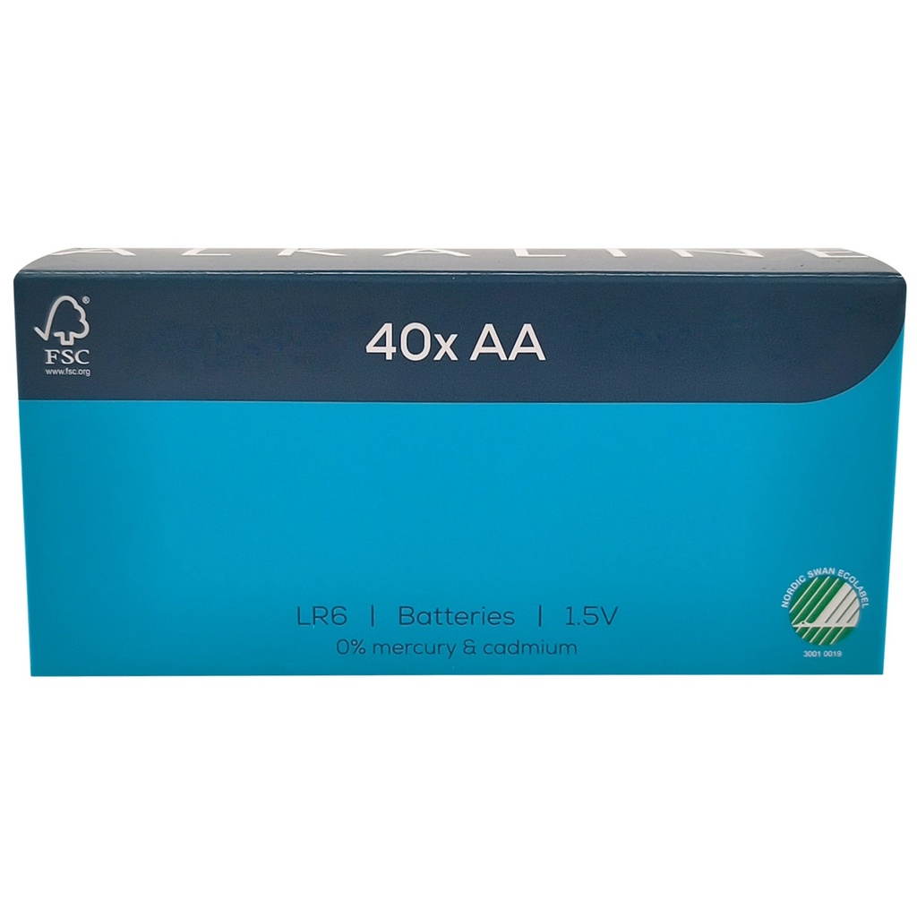 Batteri Ultimate Alkaline AA LR6 40-pack