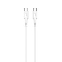 Laddare 1xUSB-C PD/PPS 30W + kabel USB-C till USB-C vit