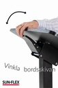 Bord manuellt Easydesk Pro 60x52 cm svart Sun-Flex