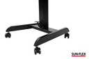 Bord manuellt Easydesk Pro 60x52 cm svart Sun-Flex