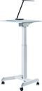 Bord manuellt Easydesk Pro 60x52 cm vit Sun-Flex