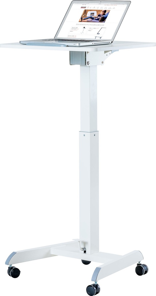 Bord manuellt Easydesk Pro 60x52 cm vit Sun-Flex