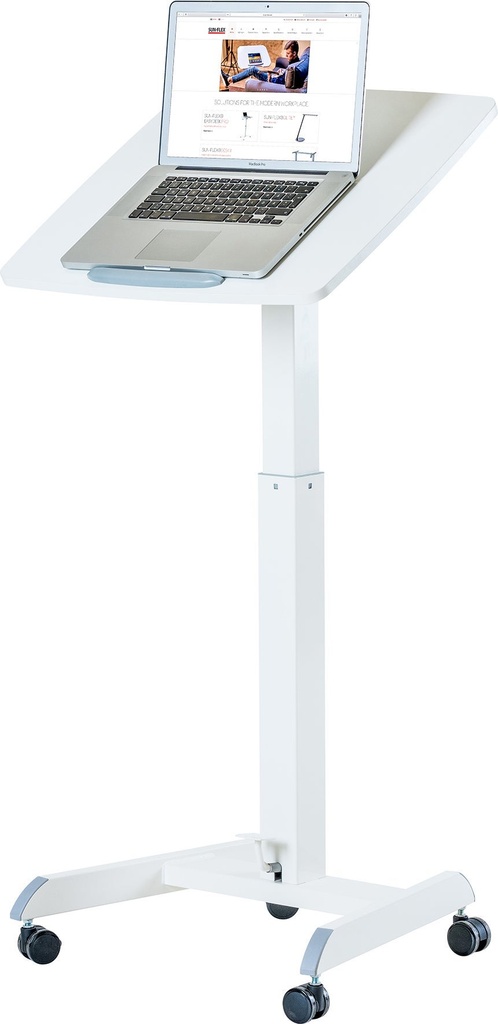 Bord manuellt Easydesk Pro 60x52 cm vit Sun-Flex