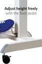 Bord manuellt Easydesk Pro 60x52 cm vit Sun-Flex