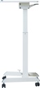 Bord manuellt Easydesk Pro 60x52 cm vit Sun-Flex