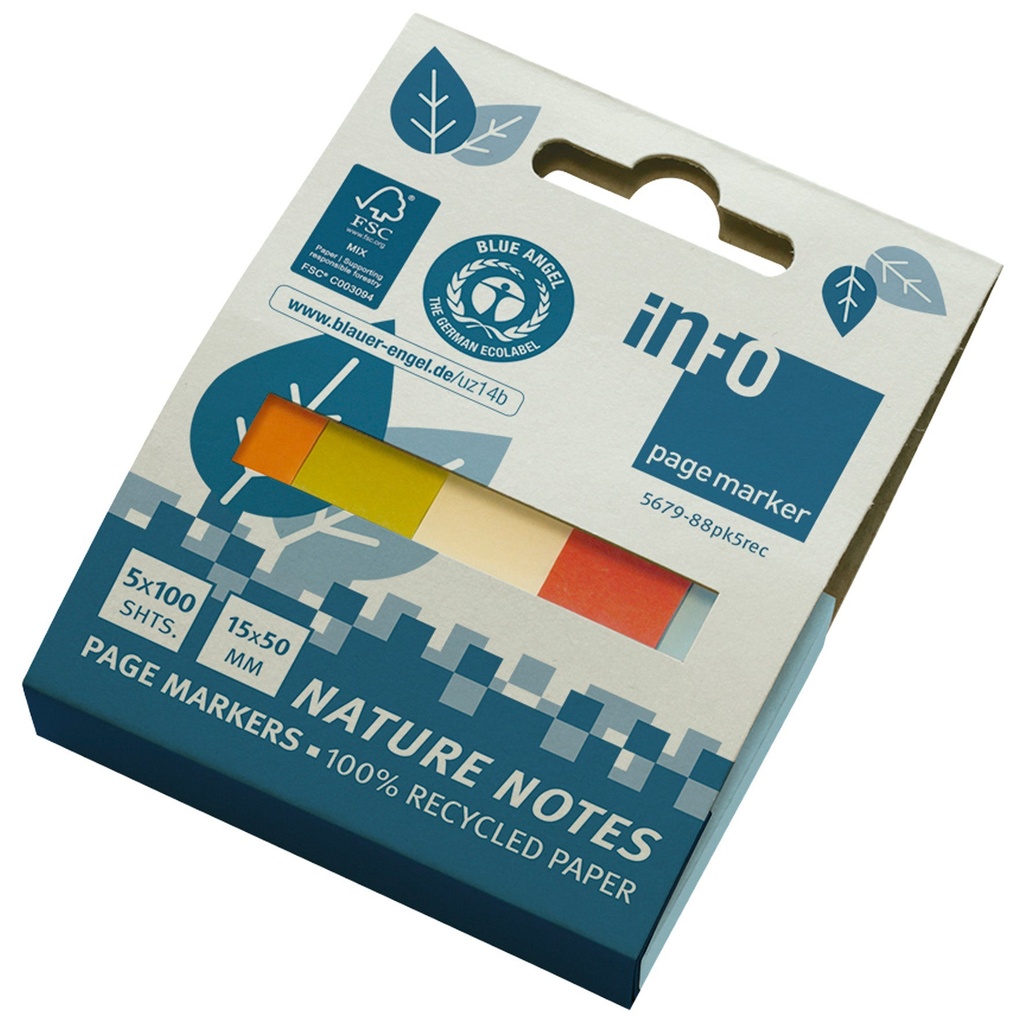 Märkfil returpapp 15x50 mm 500-pack