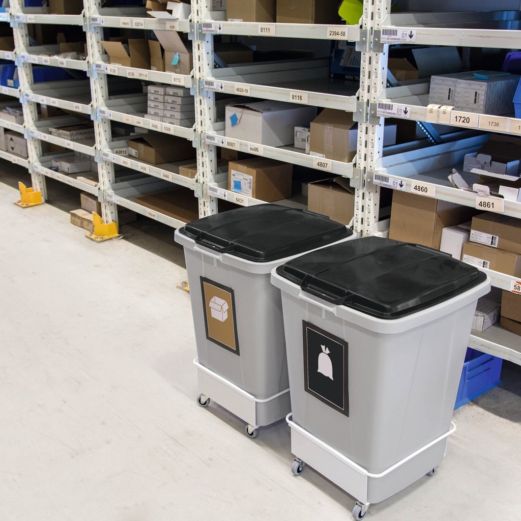 Tunna Durabin ECO 90 liter grå